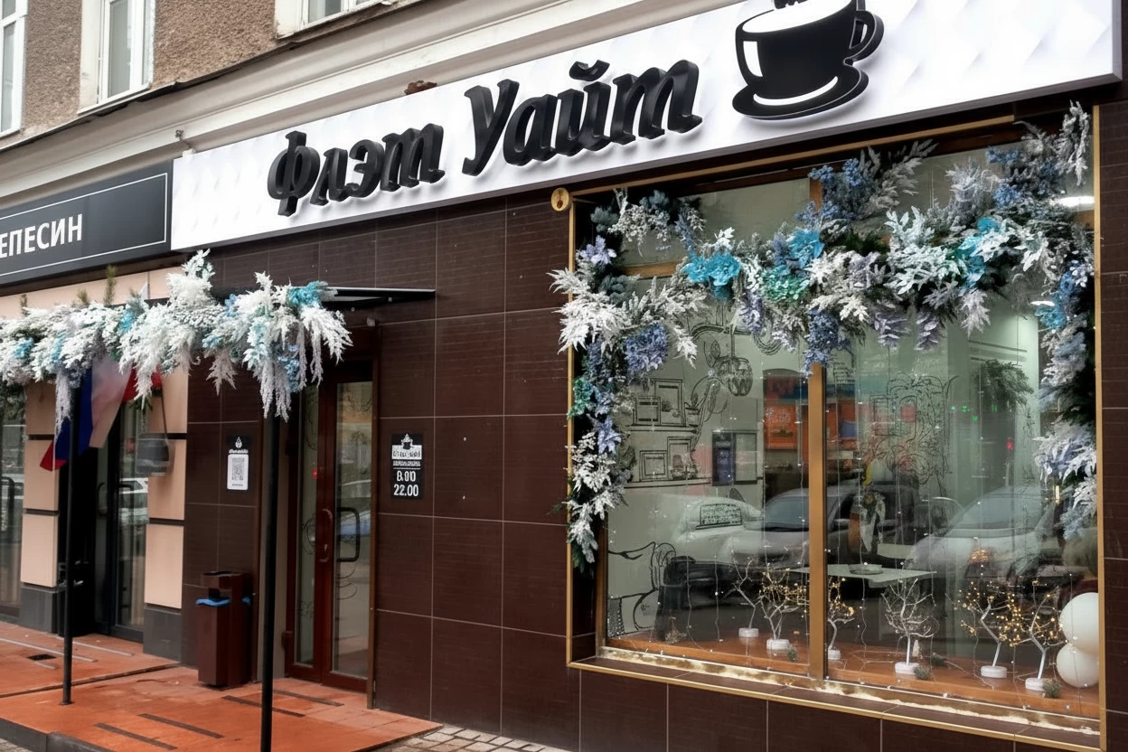 Запуск кофейни Флэт Уайт, г. Донецк: исправляем чужие ошибки.