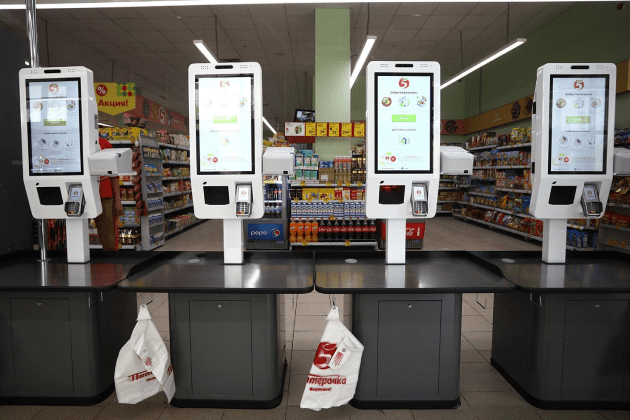 Преимущества и недостатки касс самообслуживания