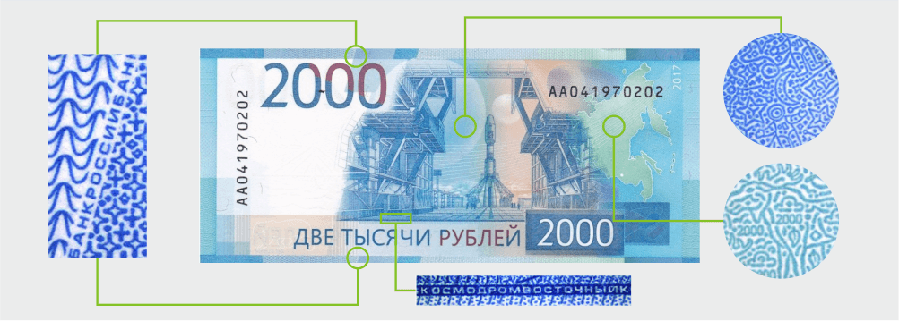 Микротекст на 2000 купюре. Микротекст 2000 рублей. Микротекст на купюре 2000 рублей. Микротекст на банкнотах 2000 рублей.