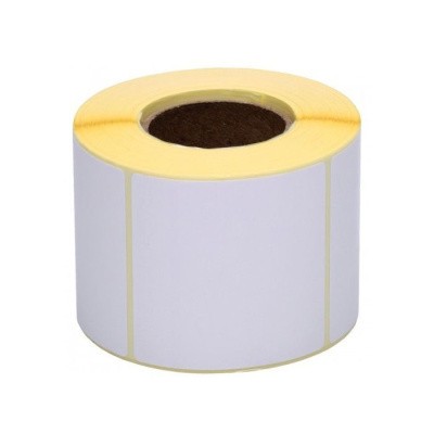 Термотрансферная этикетка 75х120 полуглянец 300 штук в рулоне для Озон 