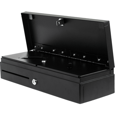 Денежный ящик PayTor FlipTop, черный, переходник, штрих 