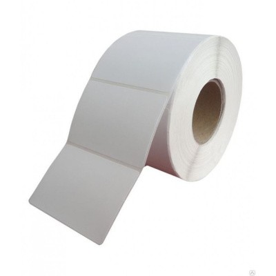Термотрансферная этикетка 58х30 полипропилен 900 штук в рулоне 